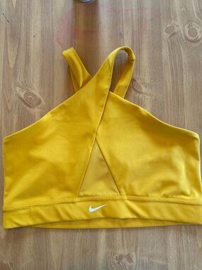 Nike Training Icon Clash Dri-FIT Swoosh Wrap Light-Support Gym Sports Bra Sz XL